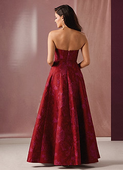 Mimmy Red Hot Pink Gown image3