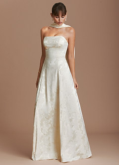 Renata Creamy White Maxi Dress image8