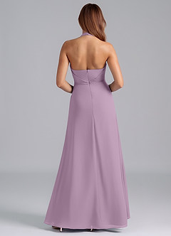Azazie Odie Bridesmaid Dresses Wisteria A-Line Chiffon Dress image2