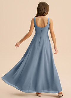 Azazie Lambie Junior Twilight A-Line Pleated Chiffon Dress image8