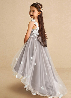 Azazie Celia Flower Girl Klänningar Klänning A-Line i Tyll Spets image1