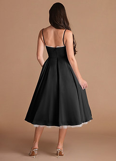Heiress Black Midi Dress image5