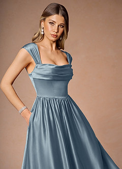 Kleid Dana Puderblau image5