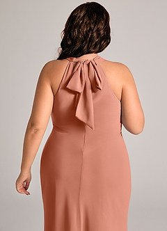 Azazie Doretta Bridesmaid Dresses MAI TAI Mermaid Pleated Chiffon Dress image12