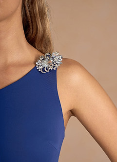 Robe Longue Bleu Cobalt Monica image7