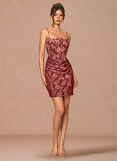 Ezrena Vintage Rosa Mini vestido image6