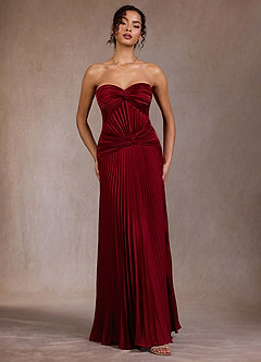 Klara Rubinrot Maxikleid image4