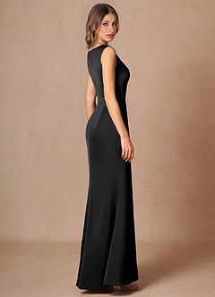 Vestido Negro Largo Elara image6