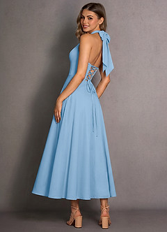 Isabeau Haze Blue Maxi Dress image2
