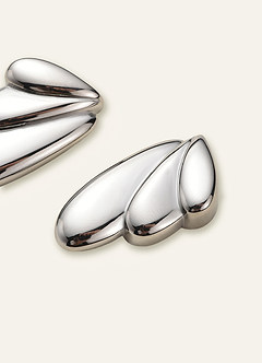 front Bubble Wing Earrings