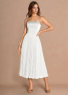 Abito Midi Bianca Lorie image3
