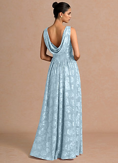 Novi Powder Blue Maxi Dress image2