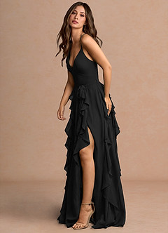 Vestido Negro Largo Alouette image5