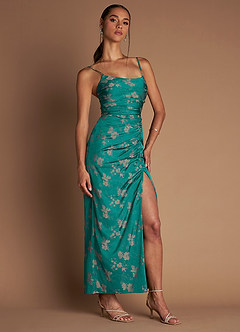 Maxi jurk Amrin Donker Wintertaling image6