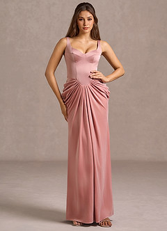 Vestido Rosa Claro Largo Pristina image4