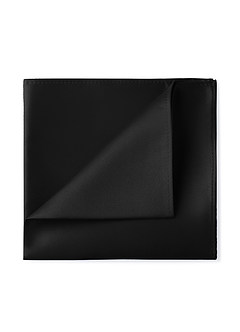 front Matte Satin Wide Tie and Pocket Square Set
