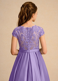 Azazie Bunny Junior Formal Flower Girl Klänningar Klä Balklänning i Spets image7