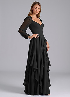 Ophira Black Maxi Dress image5