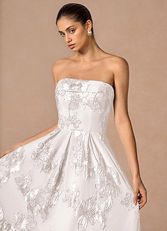 Robe Longue Blanc Nuage Evangeline image6