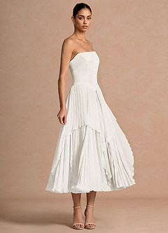 Vestido Blanco Midi Kerensa image4
