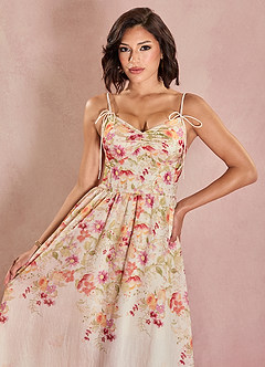Vestido Floral Antiguo Largo Esme image7
