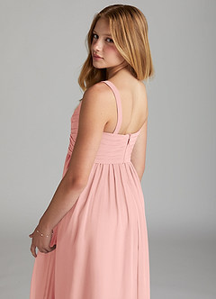 Azazie Chanel Junior Klänning av A-Line i Chiffong Sweetheart halsringning image5