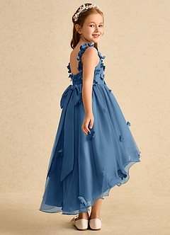 Azazie Tweety Flower Girl Dresses Twilight A-Line Lace Tulle Dress image6