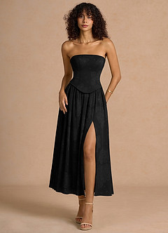 Isaura Black Maxi Dress image4