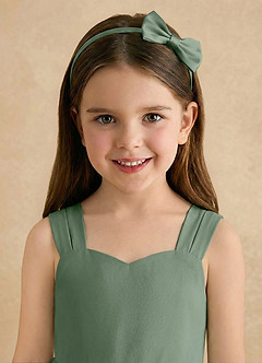 front Girls Satin Headband