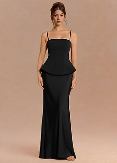 Zeraya Black Maxi Dress image4