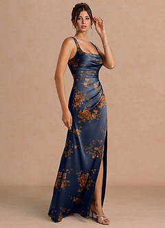 Sierra Navy Vintage Maxi Dress image3