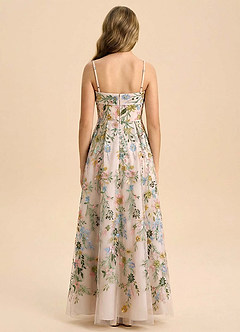 front Azazie Evangeline Junior Formal Dress