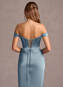 vestido Maxi Pó Azul Lorelei image7