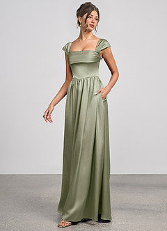 Kleid Odette Staubiger Salbei image2