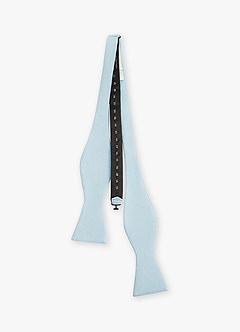 front Stretch Satin Bow Tie