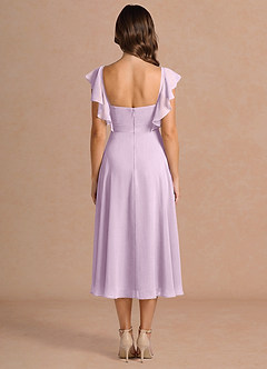 Midi jurk Leilani Frosted Lila image2