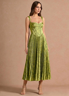 Isonelle Marina Moss Rochie midi image4