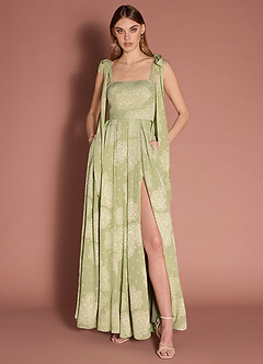 Anesa Celadon Bow Maxi Dress image7