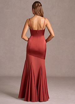 vestido Maxi Terracota Uma image2