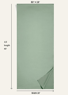 front Azazie Bijpassende Kleur Ierland Stretch Satijnen Sjaal