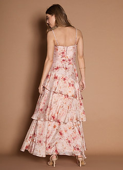 Raina Apricot Multi Maxi Dress image2