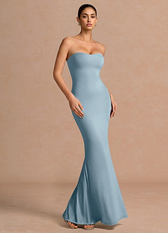 Robe Maxi Poudre Bleue Shaniya image4