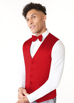 front Matte Satin Vest