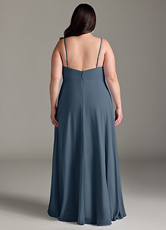 Azazie Akita Bridesmaid Dresses Neptune A-Line Chiffon Dress image6