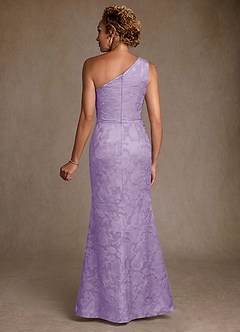 Azazie Joylin Suknie dla Matki Panny Młodej Trąbka Jedno ramię Kwiatowe wypalenie Długość podłogi Sukienka image2