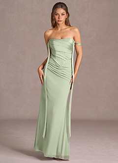 Margaret Merlot Vestido largo image3