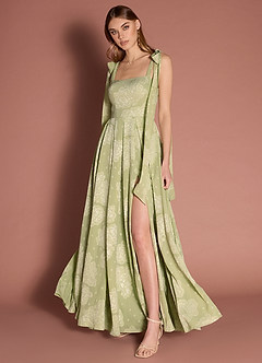 Anesa Celadon Bow Maxi Dress image5