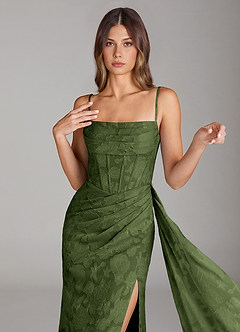 Giada Olive Maxi Dress image6