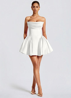 Hebe White Mini Dress image6