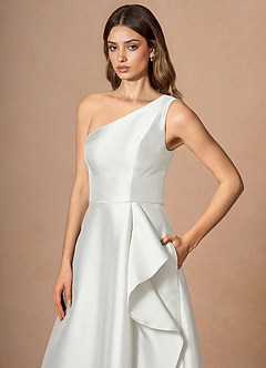 Adrianna White Maxi Dress image5